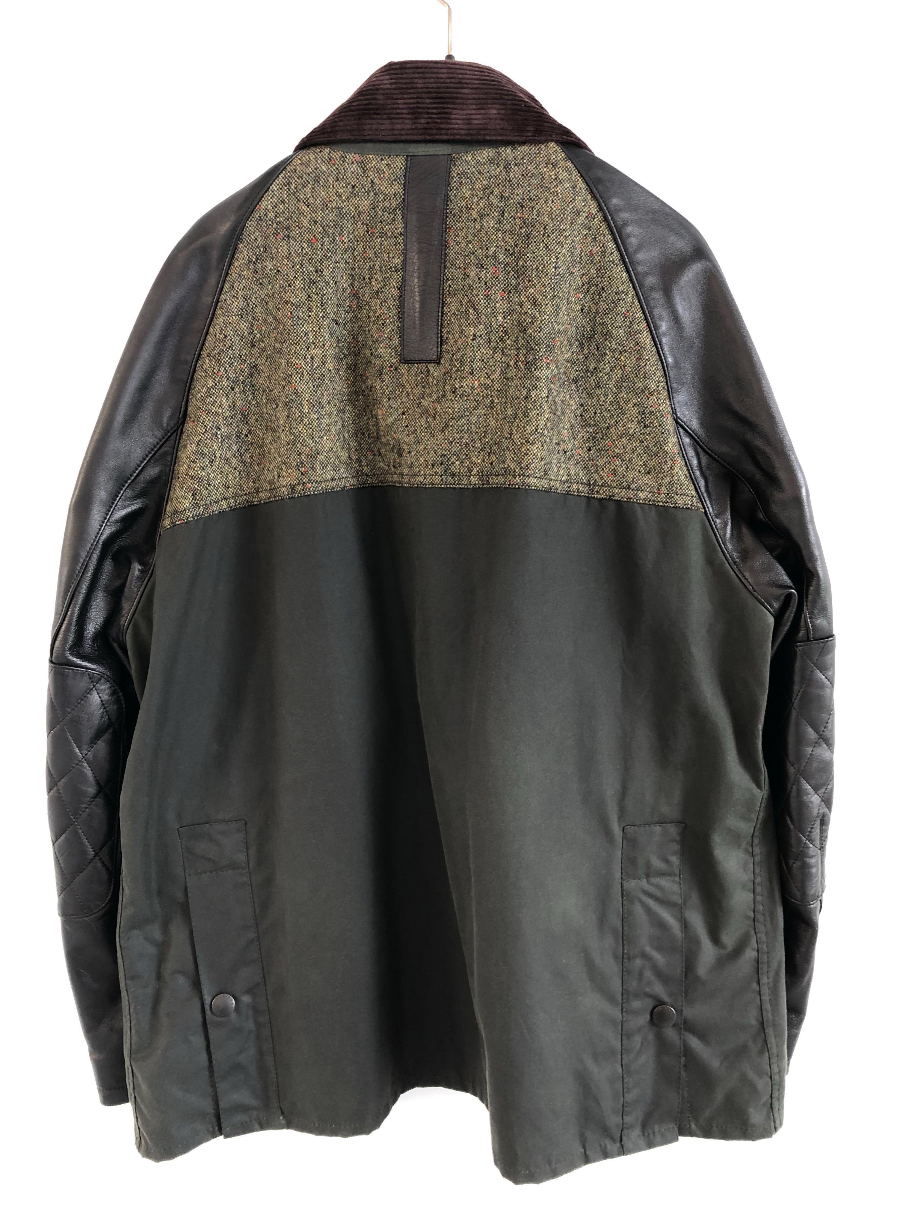 Junya watanabe x Barbour jacket, 男裝, 外套及戶外衣服- Carousell