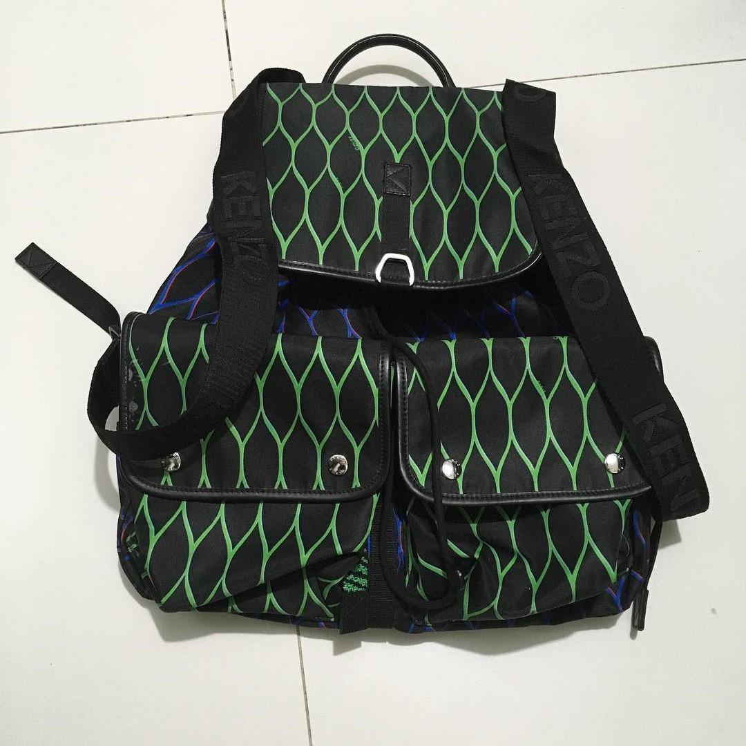 Kenzo X H M Backpack Women S Fashion Bags Wallets Backpacks On Carousell