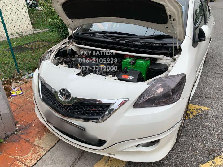 Kereta Bateri Toyota Vios Amaron Hi Life 55b24l Auto Accessories On Carousell
