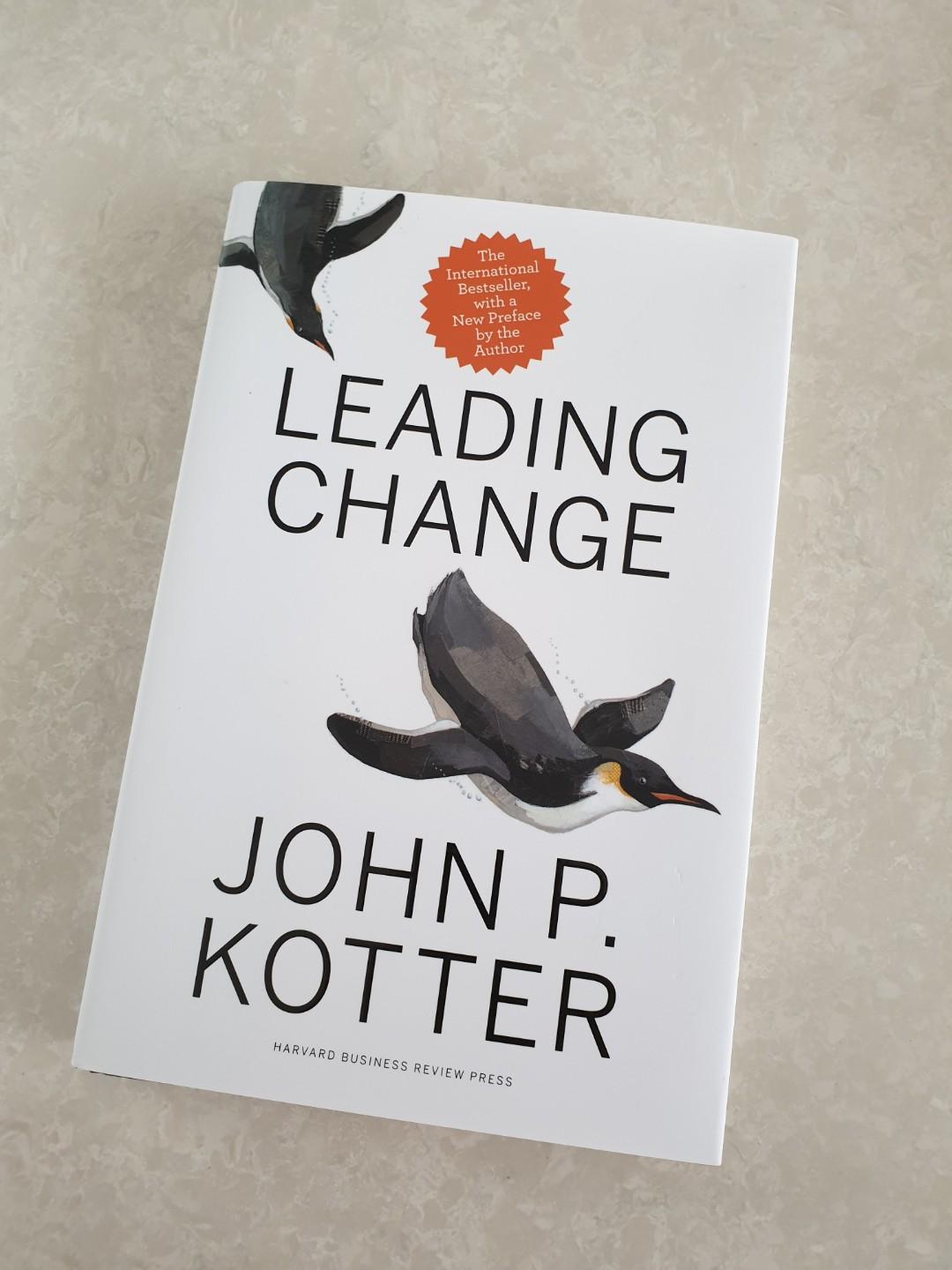 Leading Change By John P Kotter Books Stationery Non Fiction