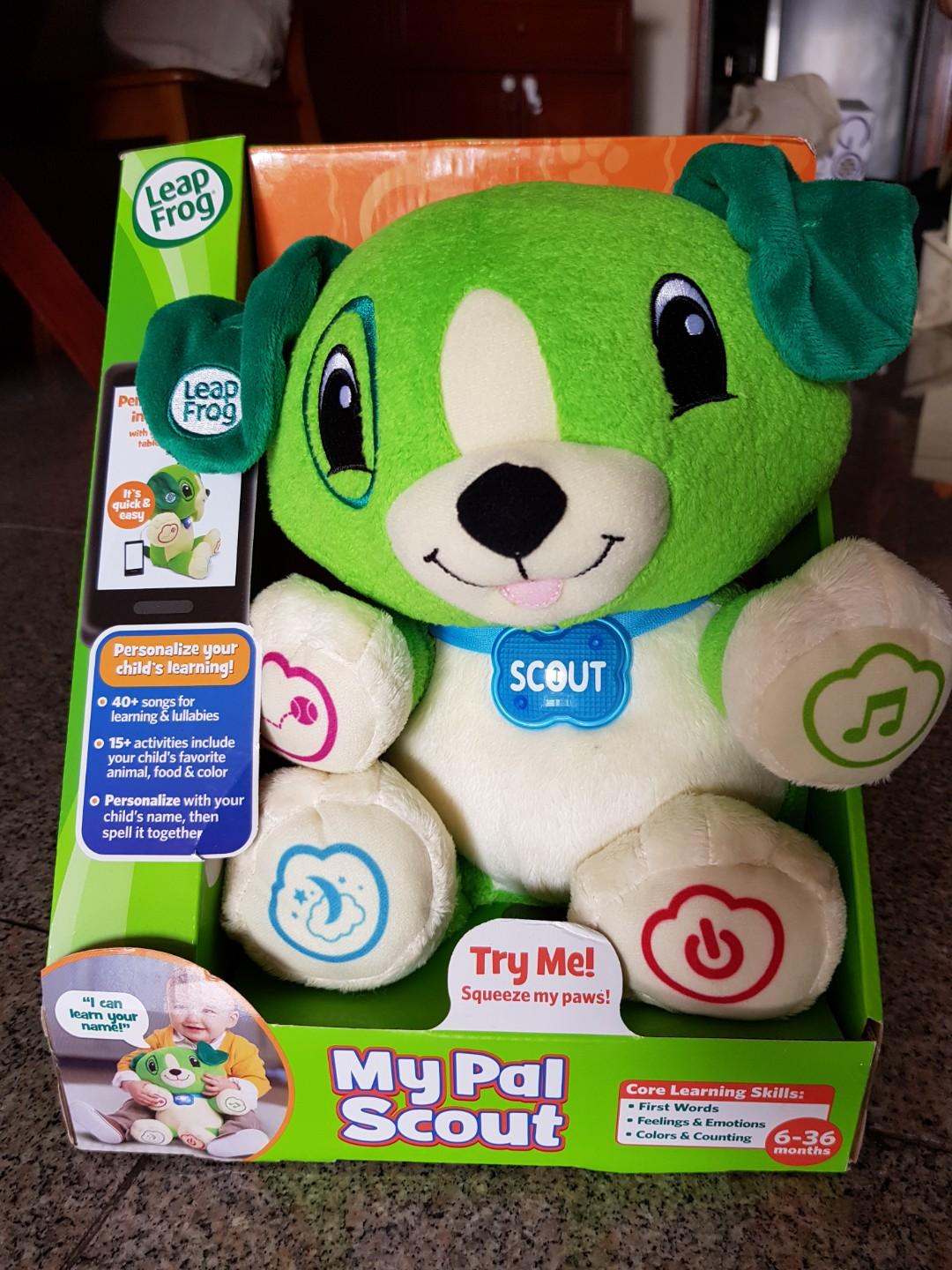 leapfrog stuffed frog