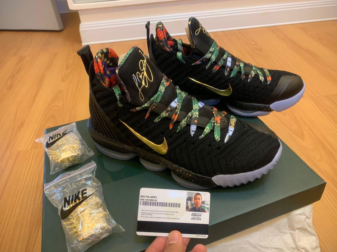 lebron 16 size 10