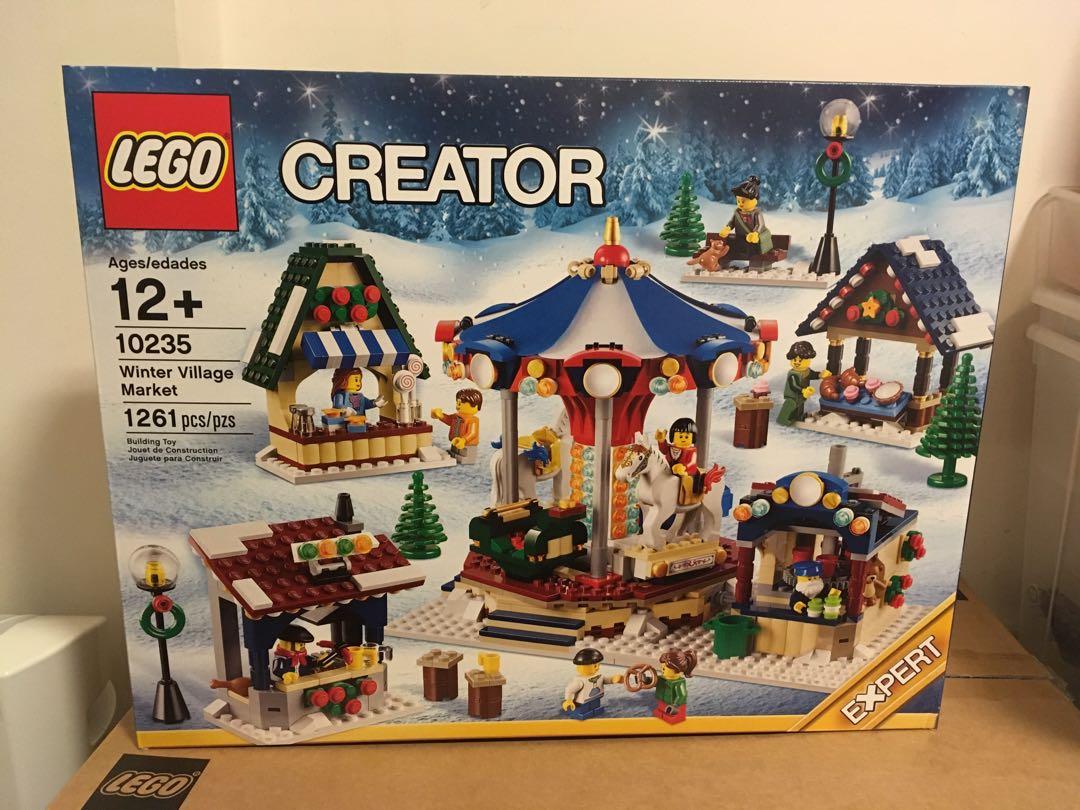 Lego 10235 Winter Village Market Toys Games Bricks Figurines