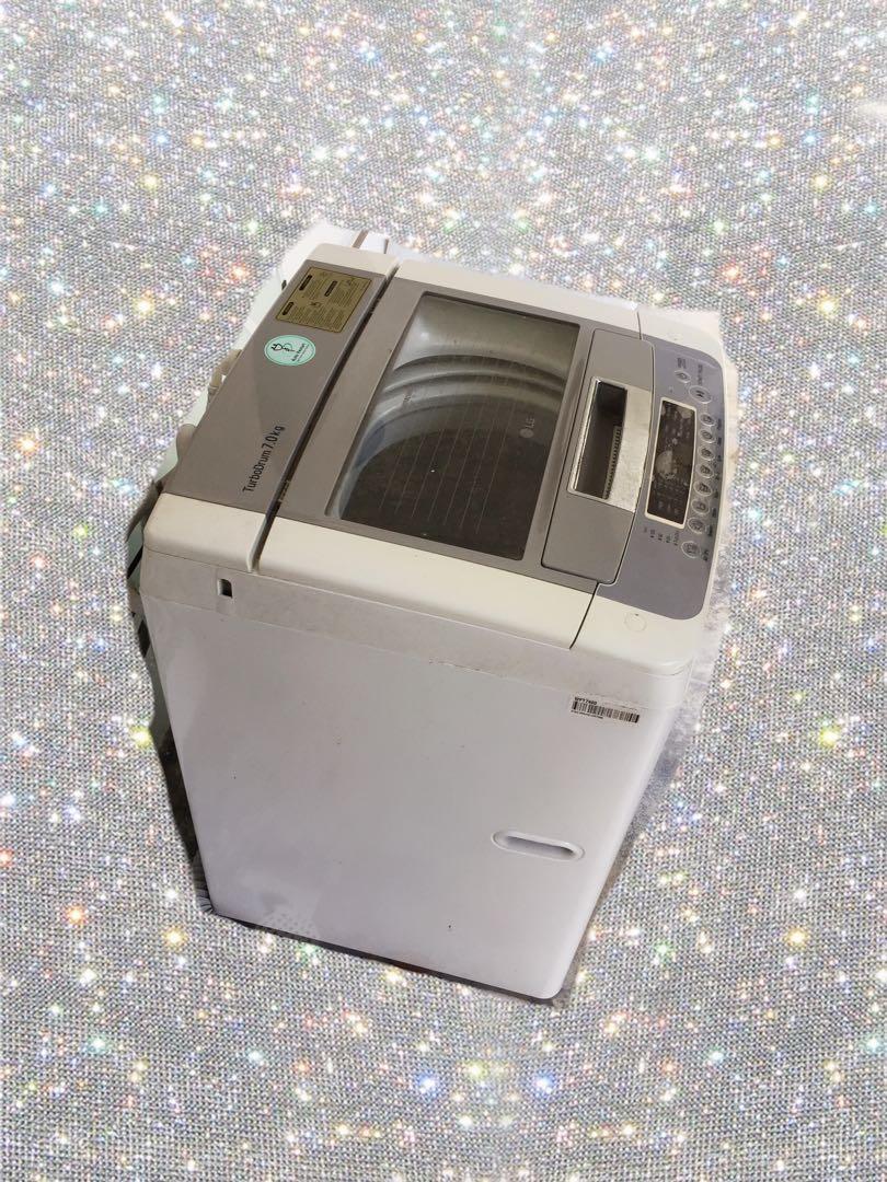 LG Turbo Drum 7.0, TV & Home Appliances, Washing Machines and Dryers on