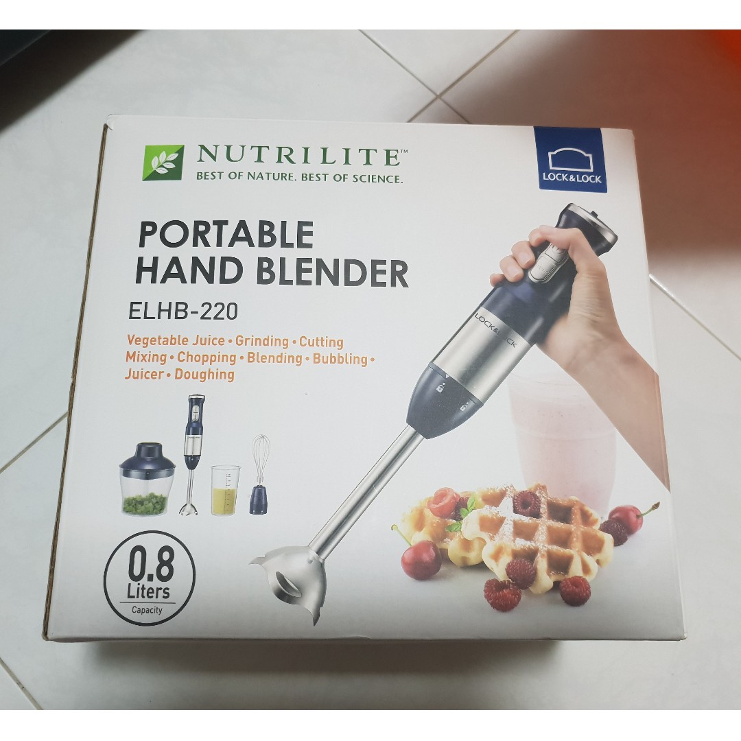 Lock & Lock Portable hand blender, TV & Home Appliances, Kitchen