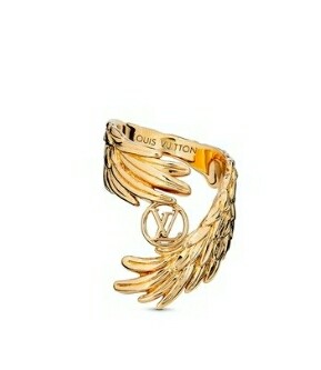Gold angel ring online