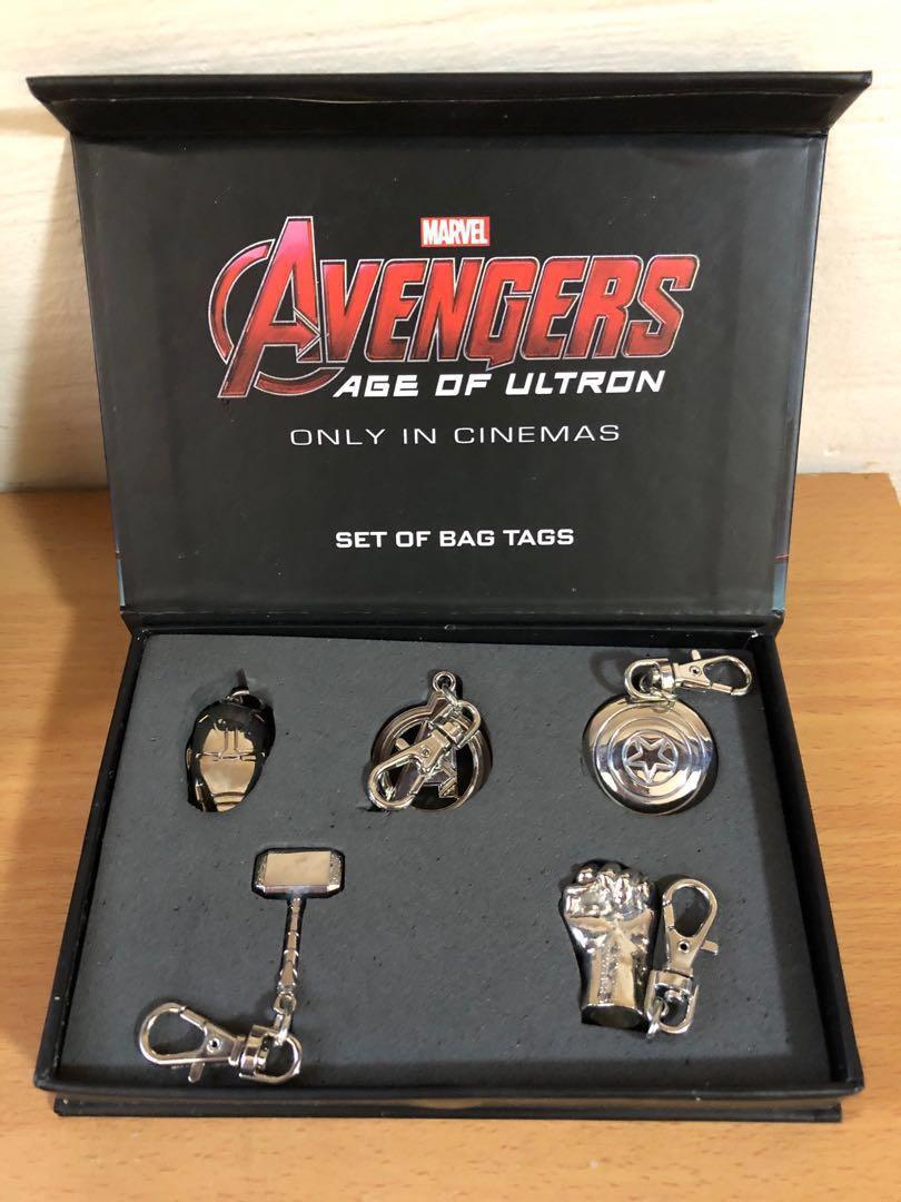 Marvel Avengers Keychains Bag Tags Set Everything Else On Carousell