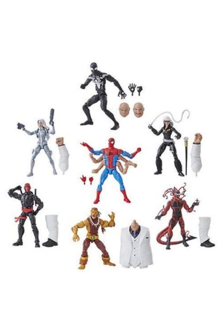 Marvel Legends Kingpin Baf Wave Black Symbiote Spider Man Black