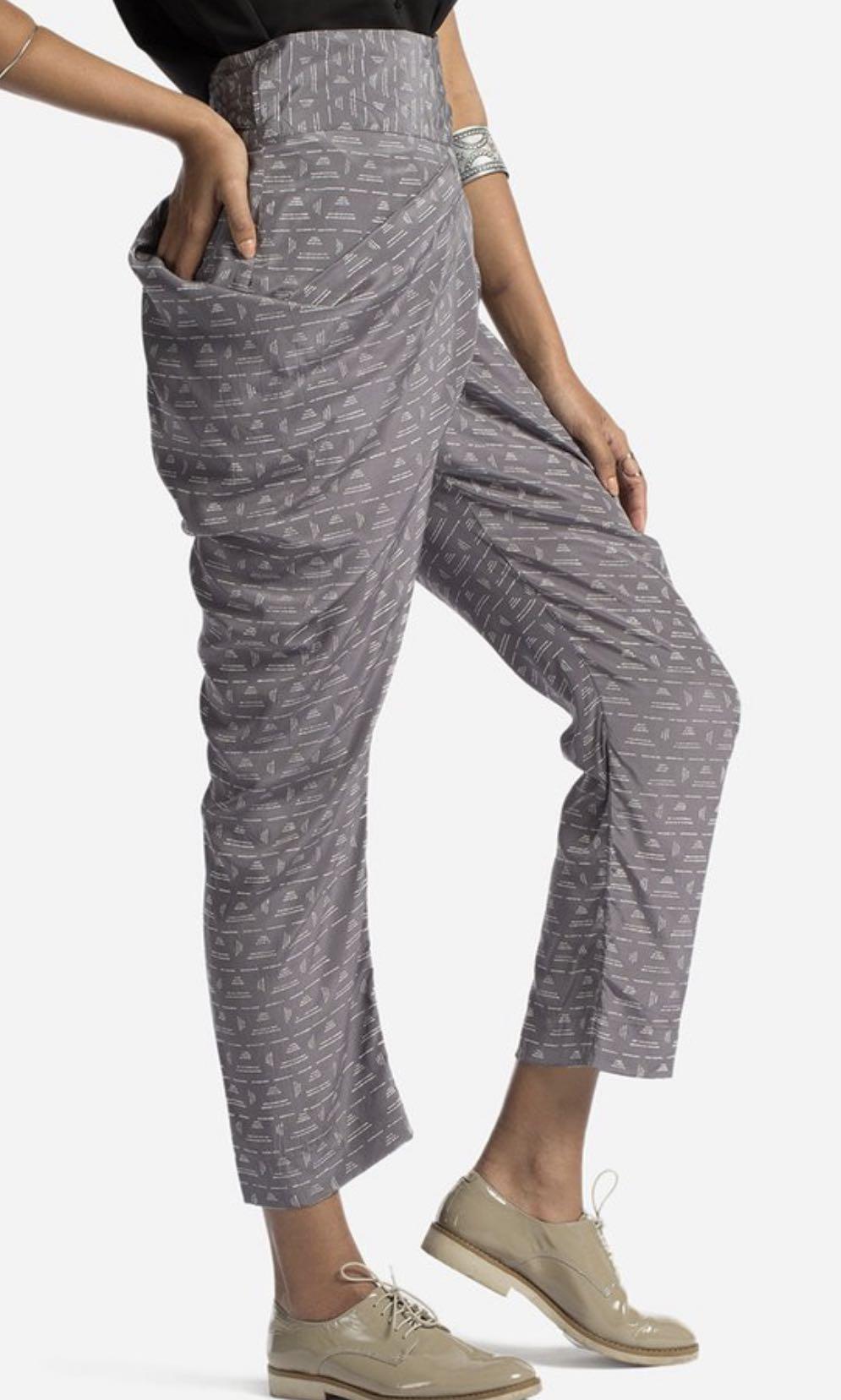 Matter Prints Sideswept Dhoti (silk 