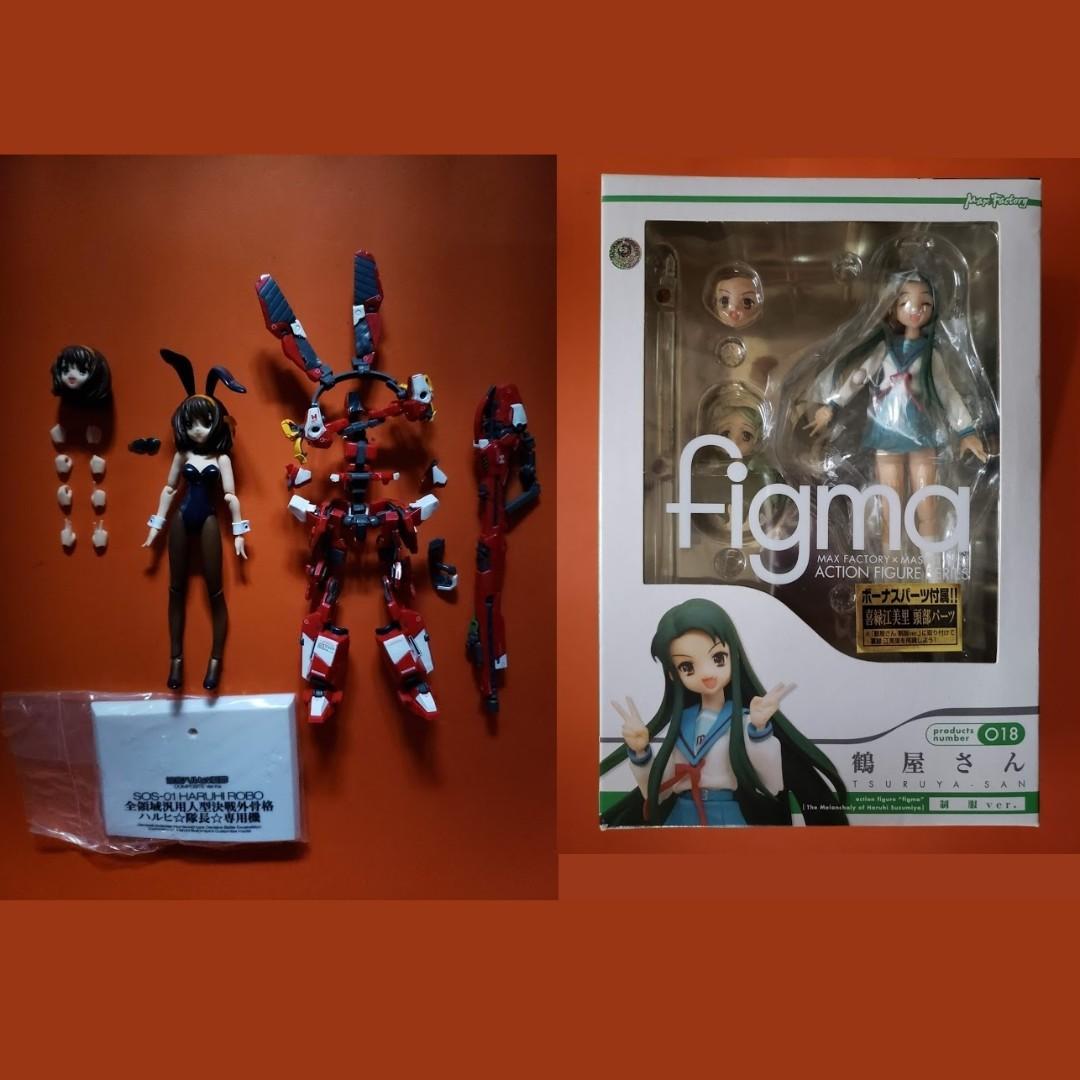 Max Factory Figma 018 鶴屋制服版 涼宮春日的憂鬱京都動畫 玩具 遊戲類 玩具 Carousell