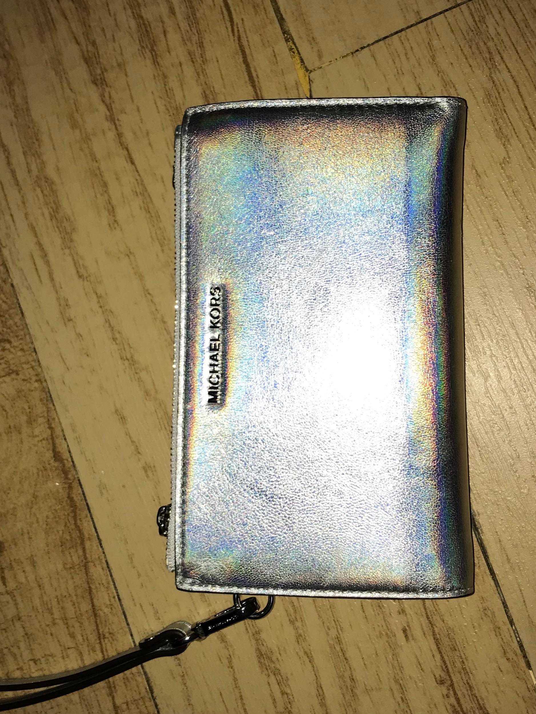 Michael kors holographic new arrivals wallet