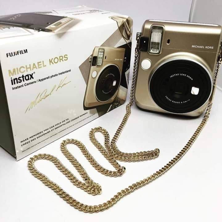 Michael Kors Limited Edition Instax Camera, Photography, Cameras on  Carousell