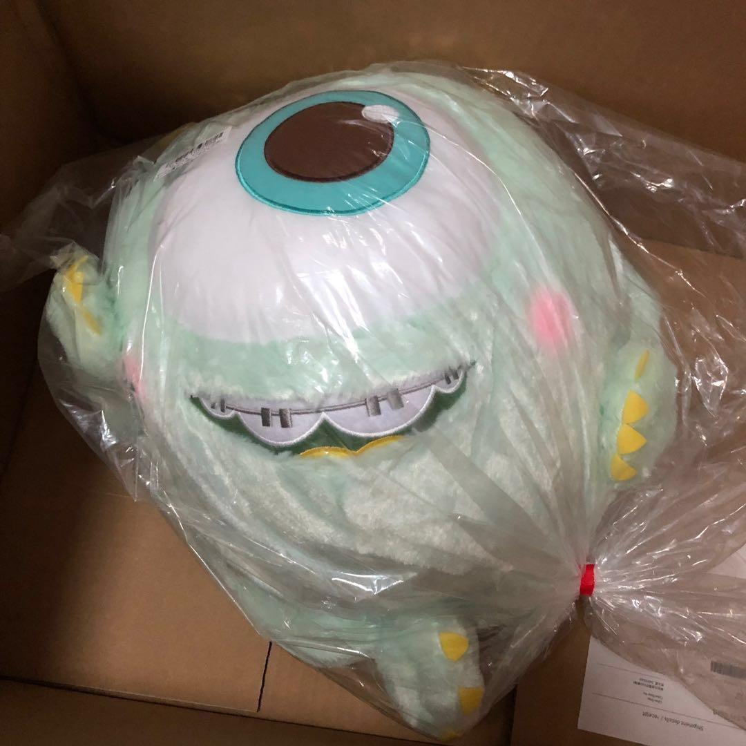 Mike Wazowski Monsters Inc Pastel Plushie, Hobbies & Toys, Toys & Games on  Carousell