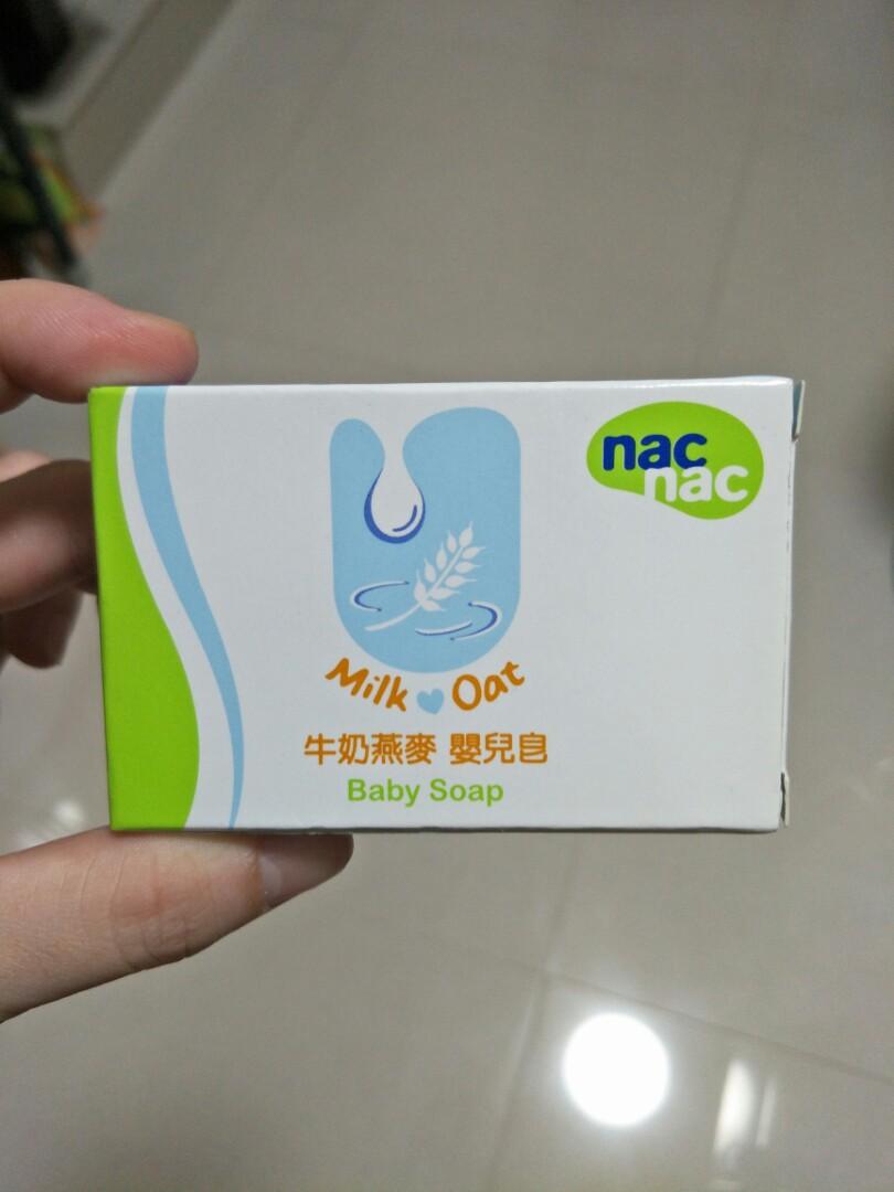 Nac Nac 牛奶燕麥嬰兒皂香皂75g 親子用品 其他在旋轉拍賣