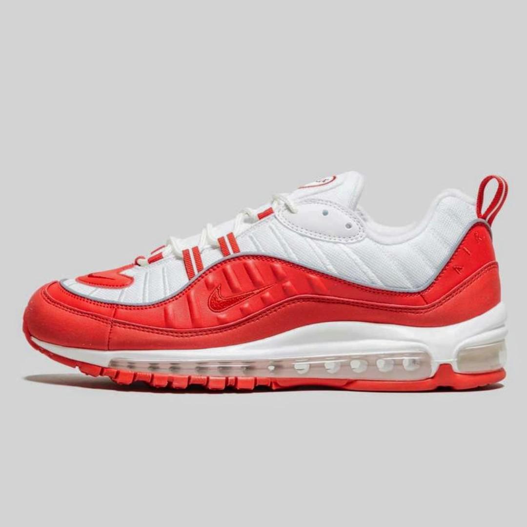 Nike Air Max 98 Red/White, Men's 
