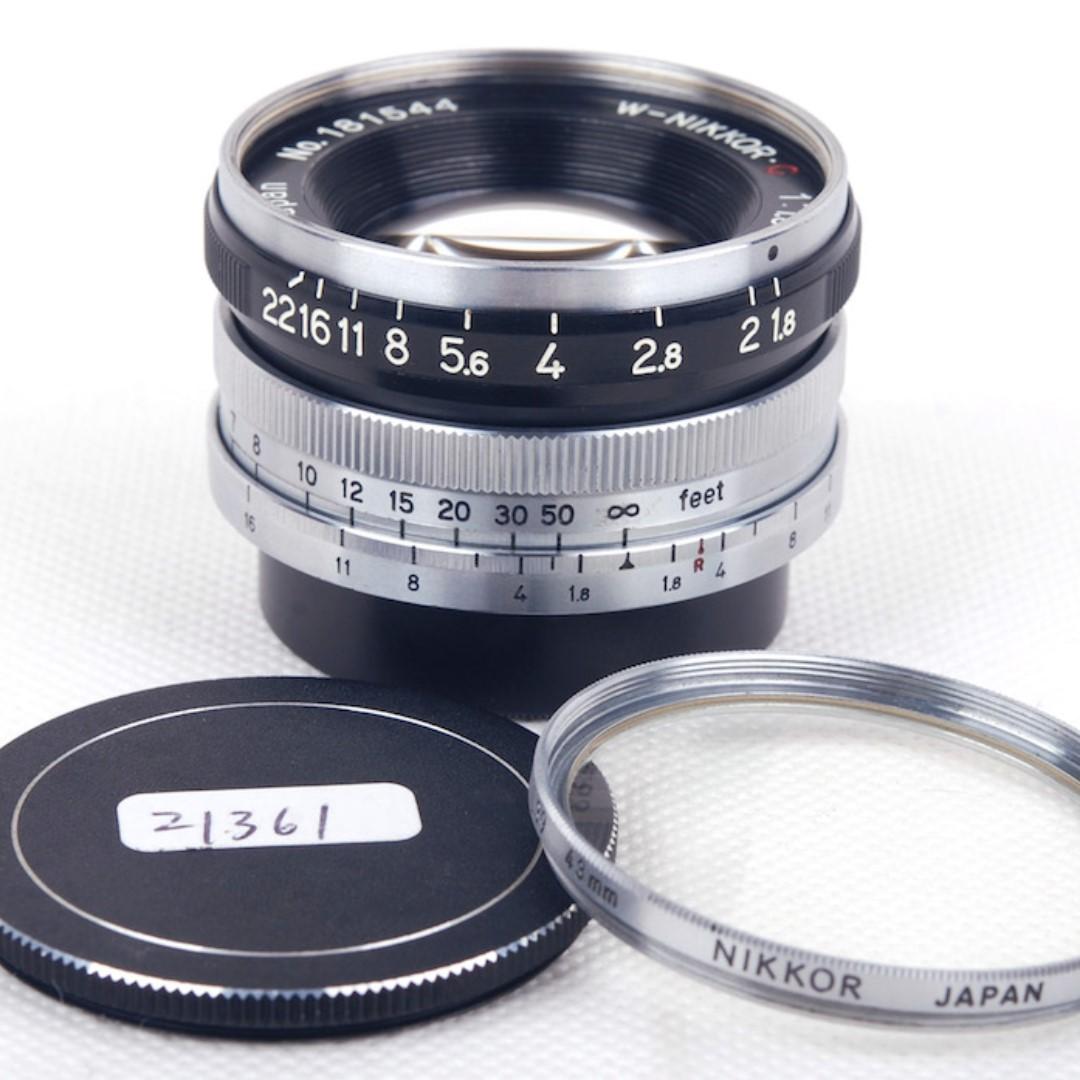 Nikkor 35mm Nikon Ltm Canon 35mm Lens