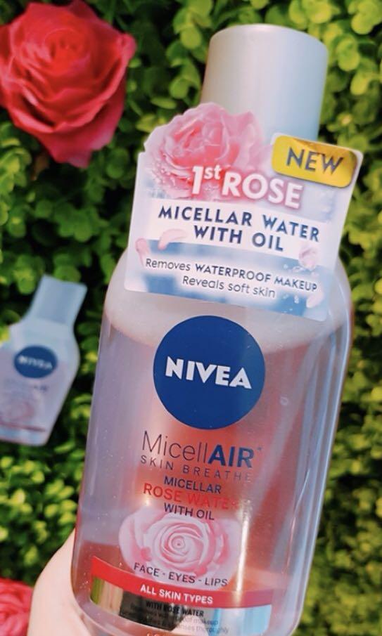 nivea rose micellar water