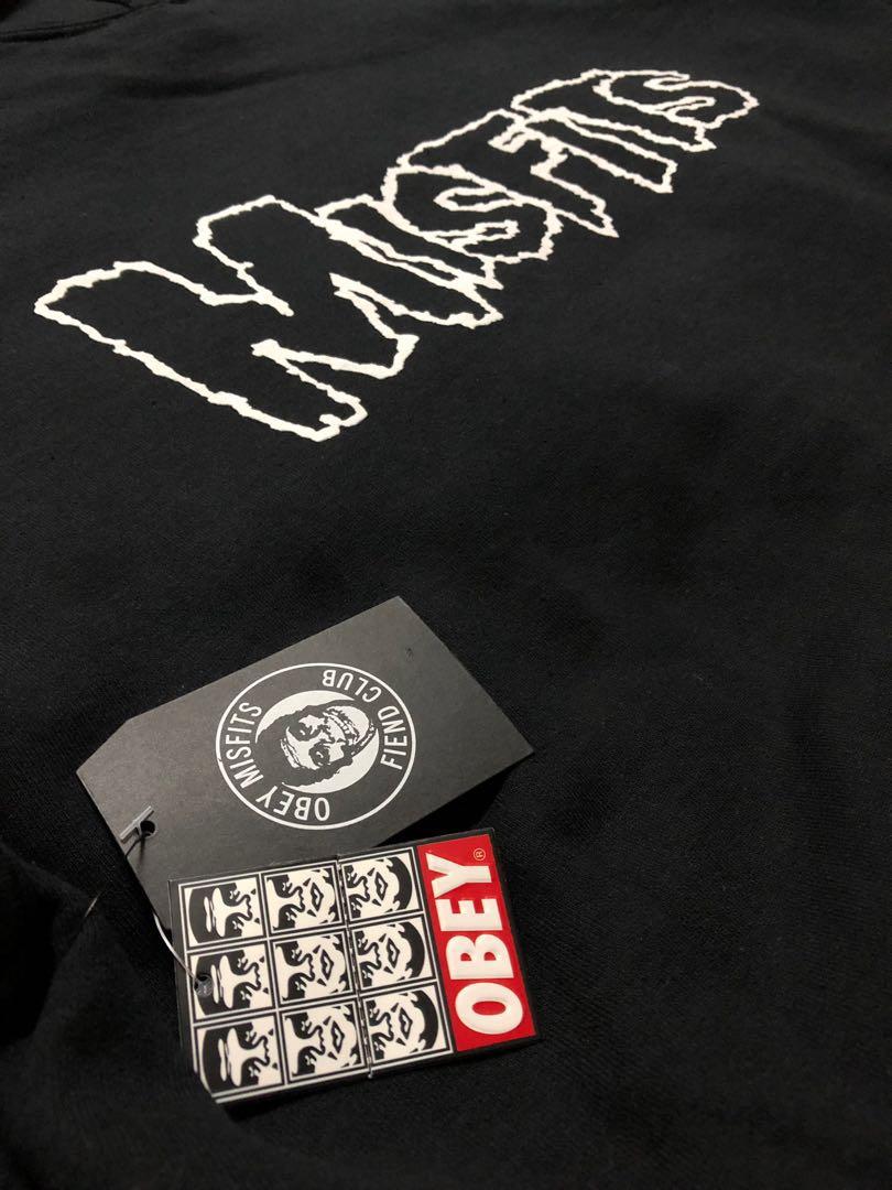 Obey misfits outlet fiend club hoodie