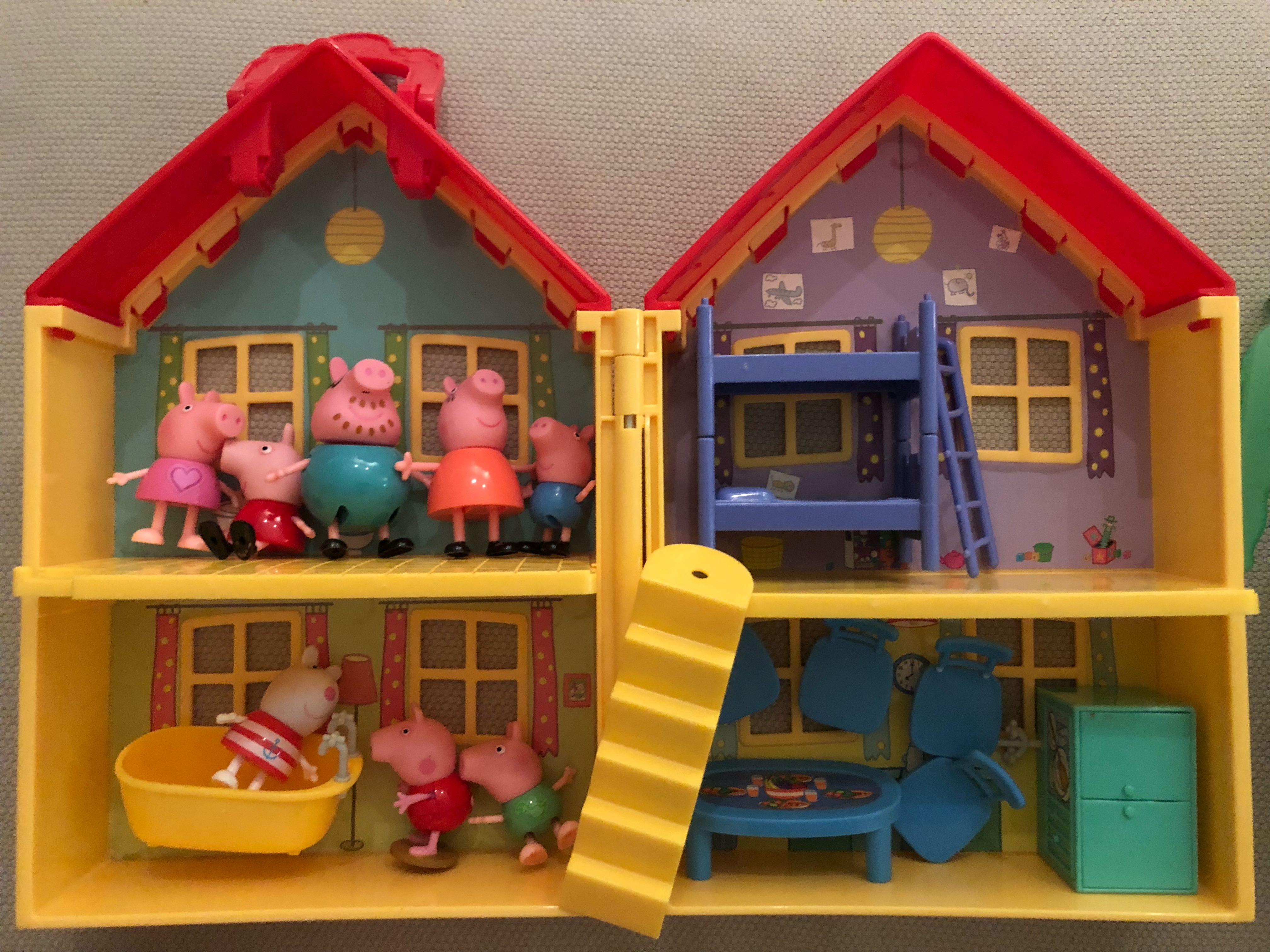 peppa pig toy house