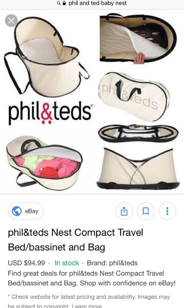phil and teds portable bassinet
