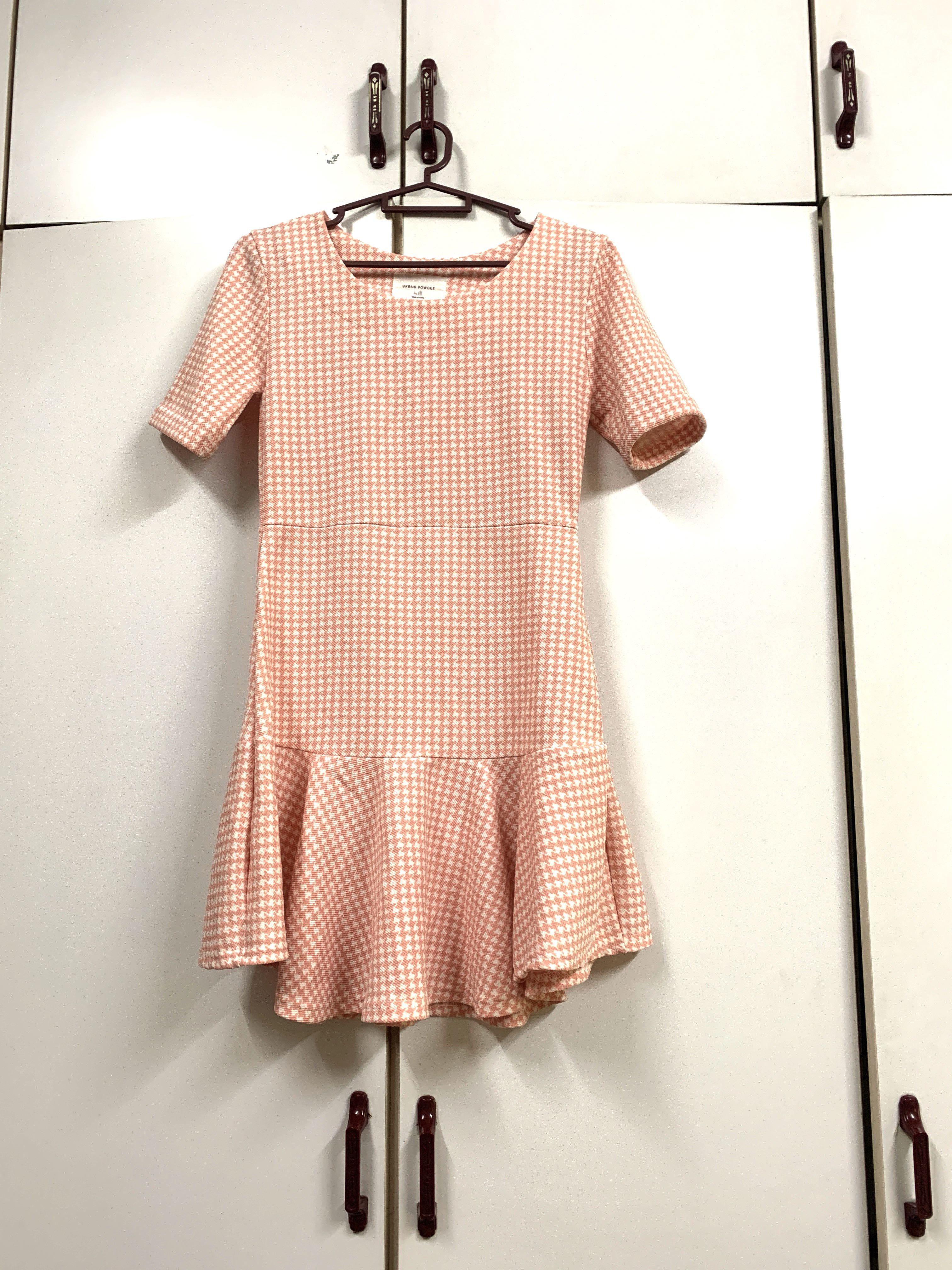 carolyn dress pink gingham main image 1