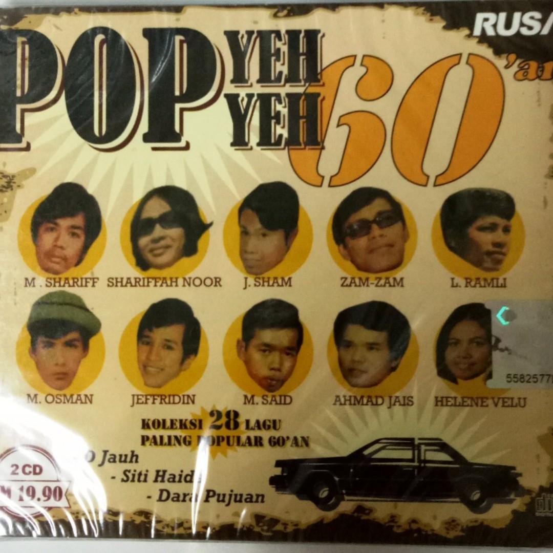Pop Yeh Yeh 60an 2cd M Osman Ahmad Jais A Romzi Zam Zam M Shariff Music Media Cd S Dvd S Other Media On Carousell