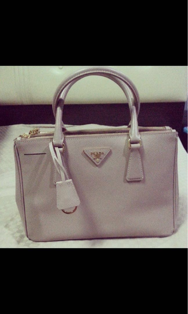 prada saffiano top handle bag