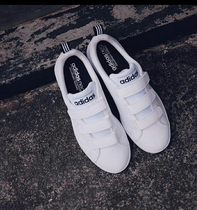 adidas advantage clean velcro