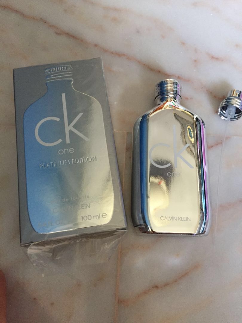 perfume calvin klein platinum edition