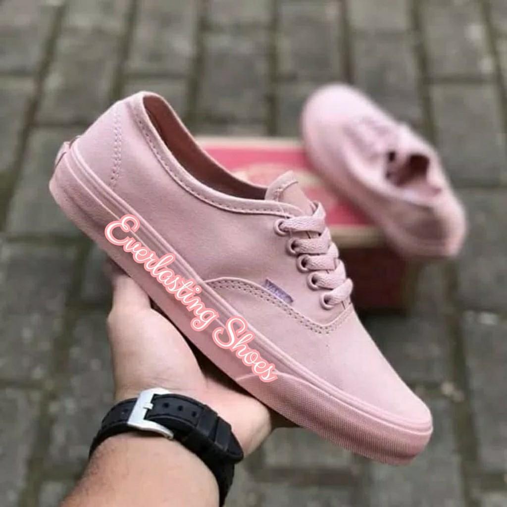 Vans authentic pink original top