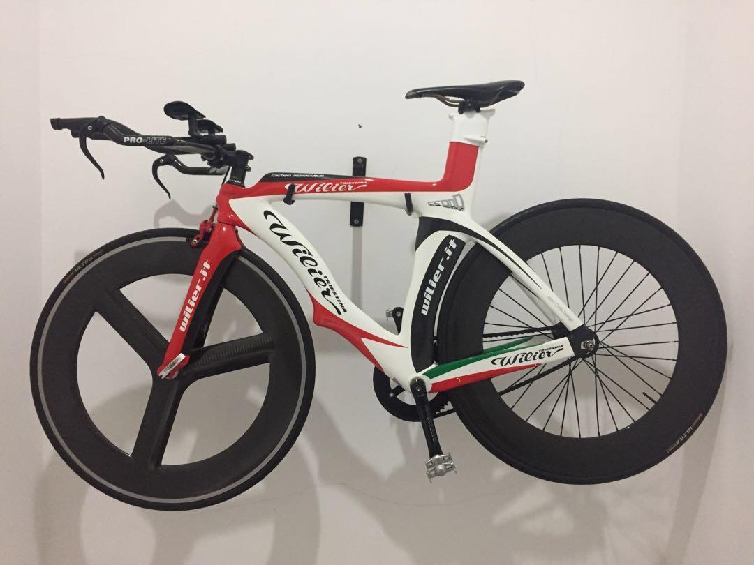 Sepeda Fixie Willier Tt Triestina Carbon Monocoque Rare