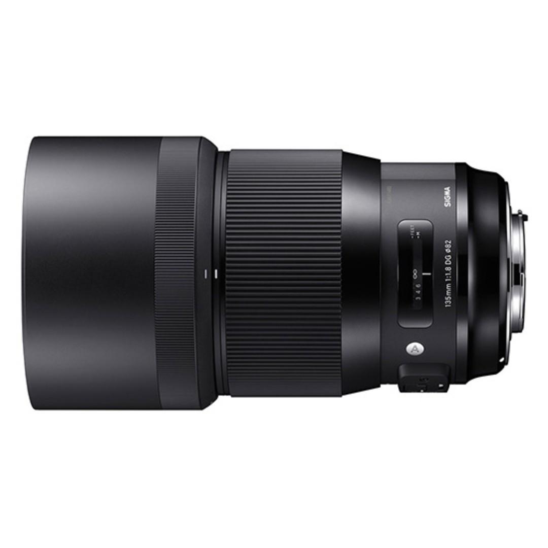 Sigma 135mm F1.8 DG HSM Art 鏡頭(EF mount) 9成新, 攝影器材, 鏡頭及