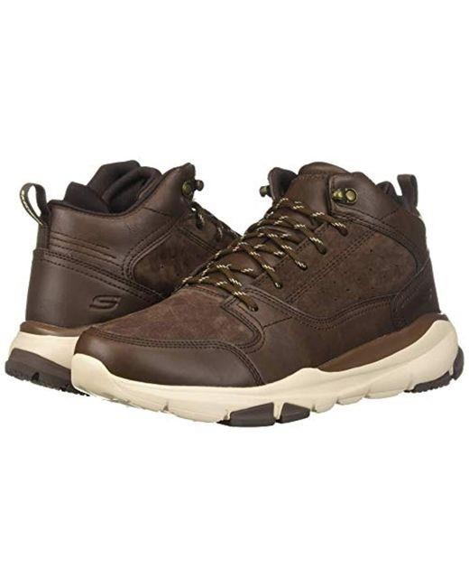 skechers boots mens gold