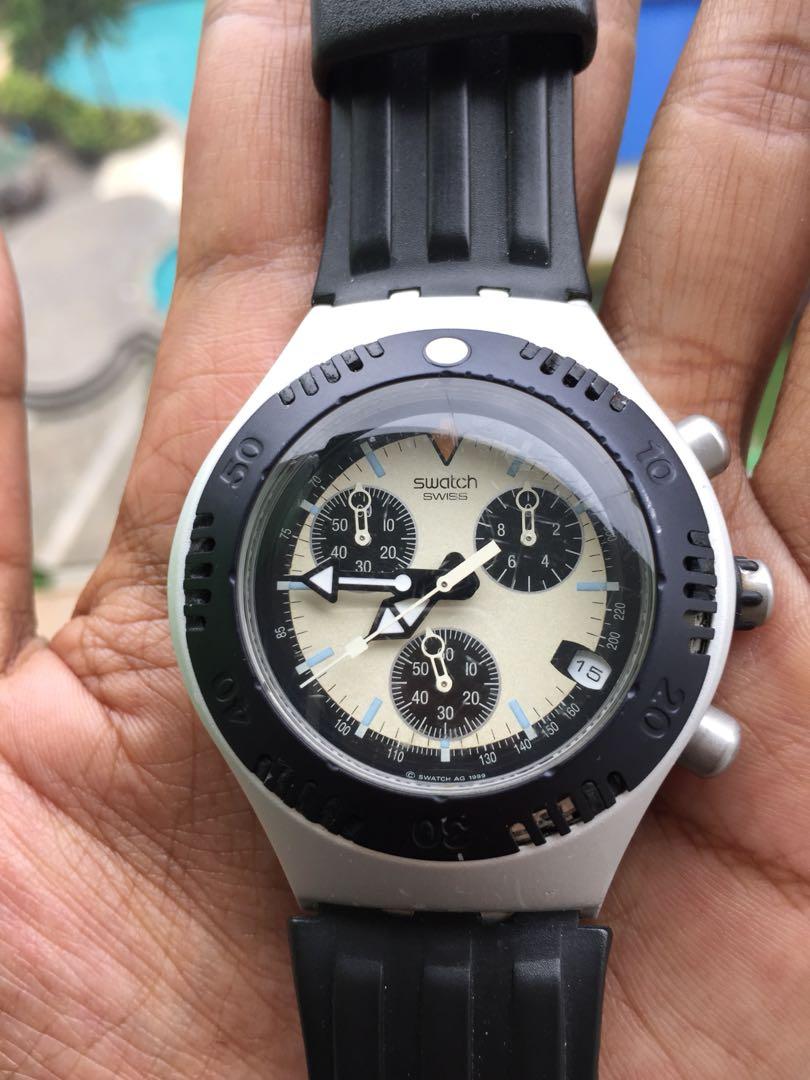 Swatch irony scuba AG 1999, Fesyen Pria 
