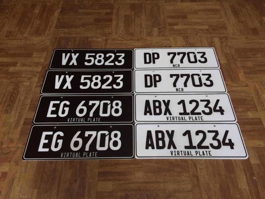 Temporary Car and Motor Plate, Car Parts & Accessories on Carousell