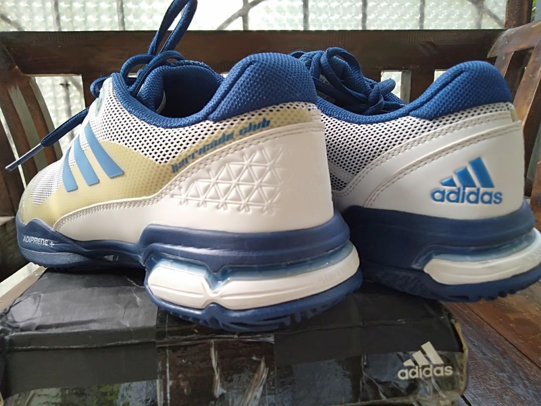 Tennis Shoes Sepatu Tenis Adidas Barricade Club Size 41 Olah Raga Perlengkapan Olahraga Lainnya Di Carousell