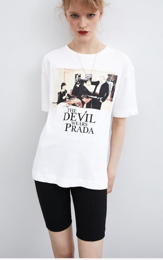 The devil wears Prada shirt, Women's Fashion, Tops, Other Tops on Carousell