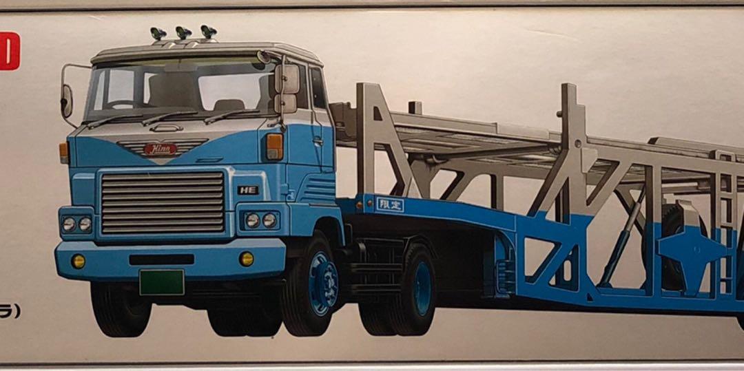 Tomytec Hino Lv N C He366 車輛運搬車 玩具 遊戲類 玩具 Carousell