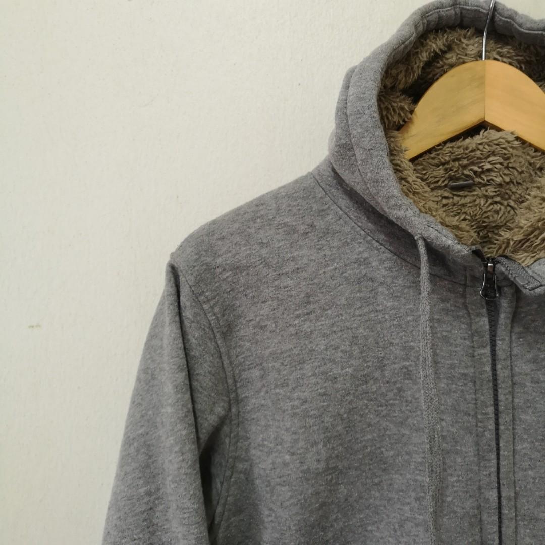 Uniqlo men's clearance pile lined hoodie