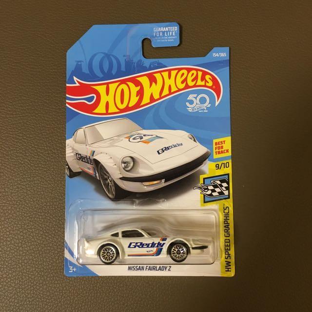 hot wheels nissan fairlady z greddy