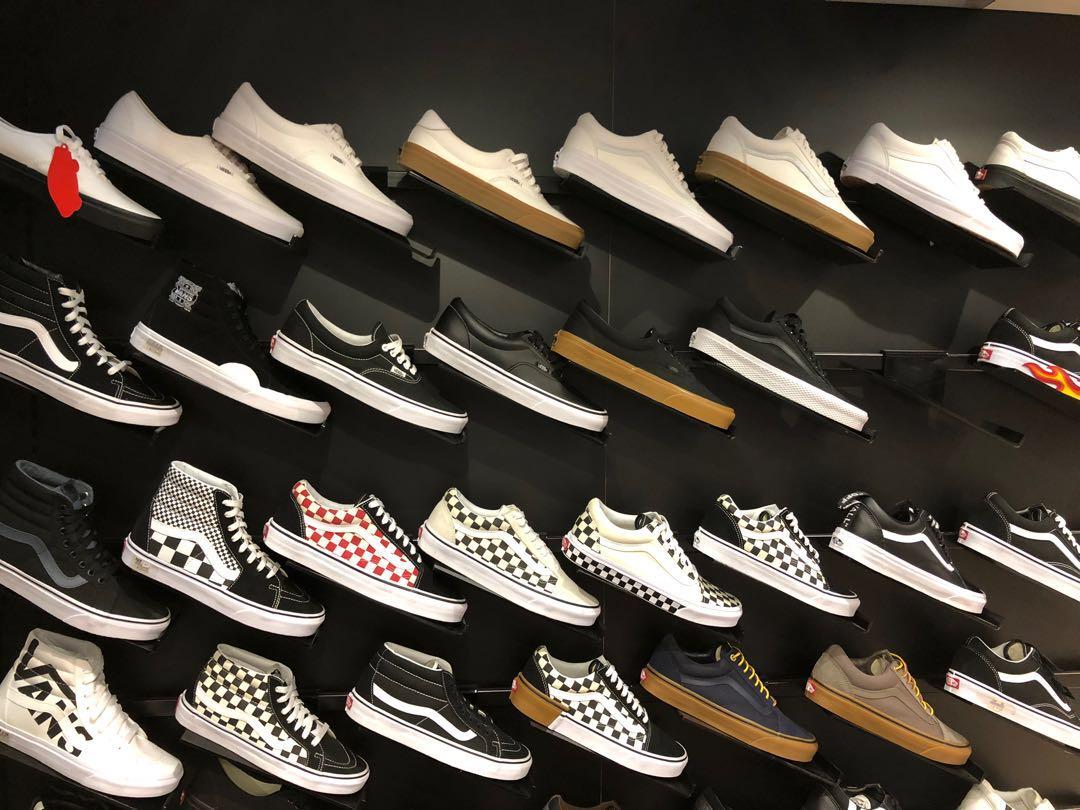 vans shoe store