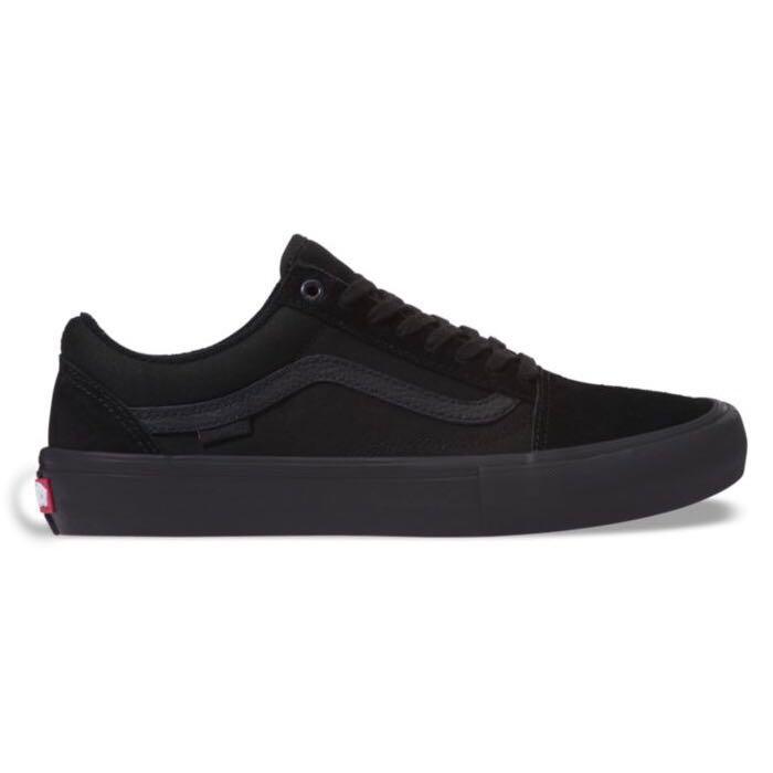 Vans Old Skool Pro in Full Black, Women 