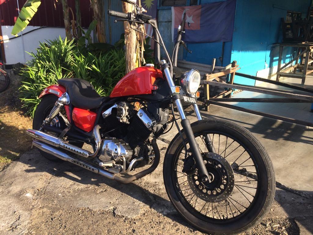 Motor virago 250 untuk outlet dijual