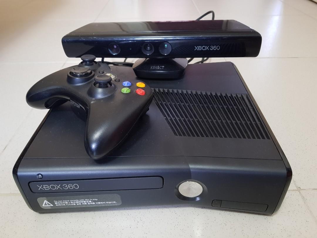 Xbox 360 With Kinect 250gb includes 14 games, Toys & Games, Video Gaming, Consoles on Carousell