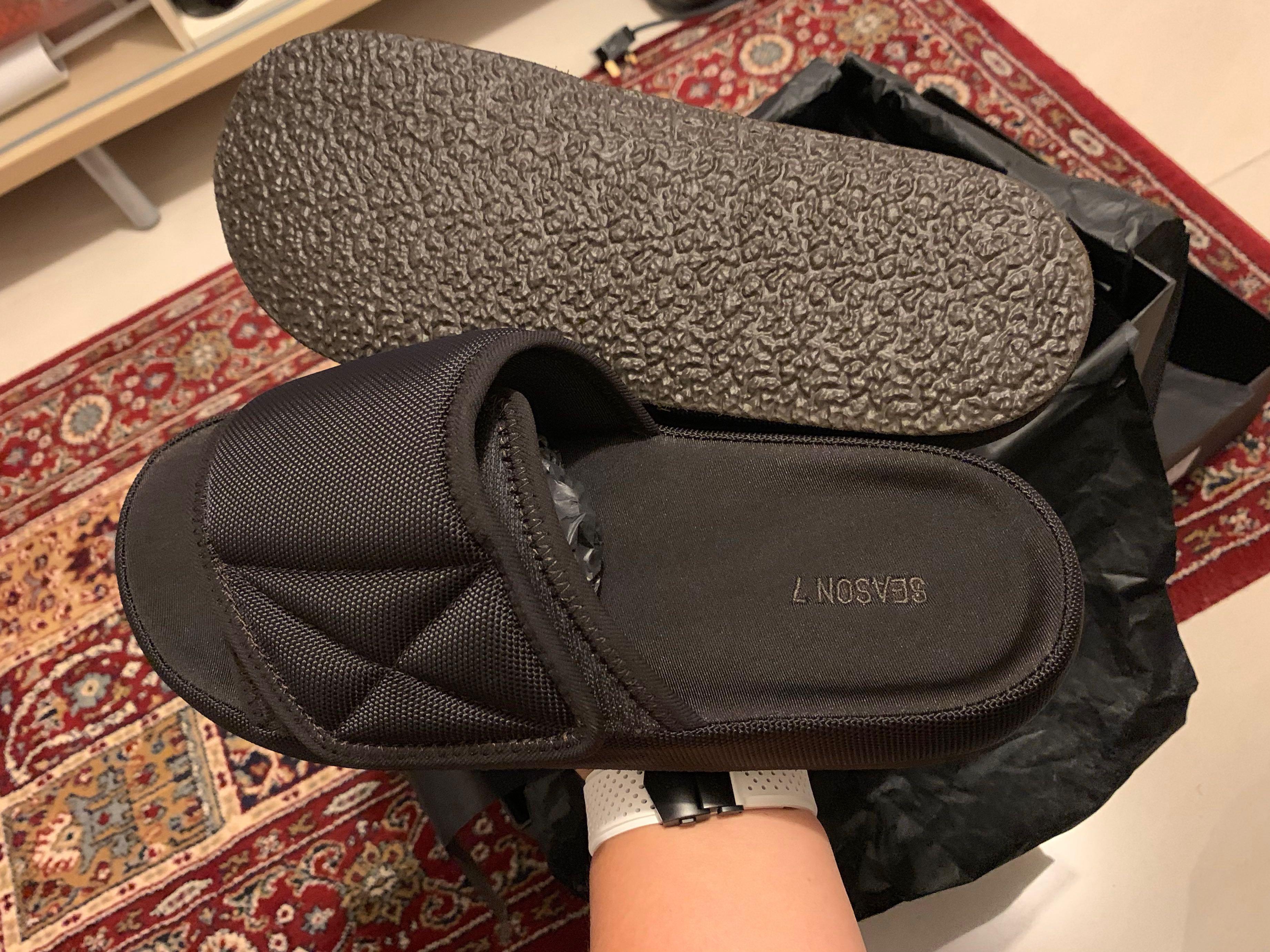 yeezy season 7 fabric slide