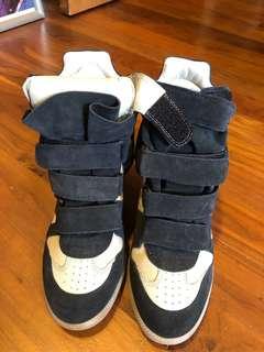 Isabel Marant Beckett wedge sneakers USED