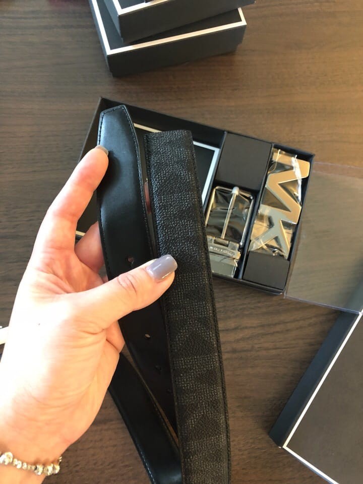 michael kors belt mens