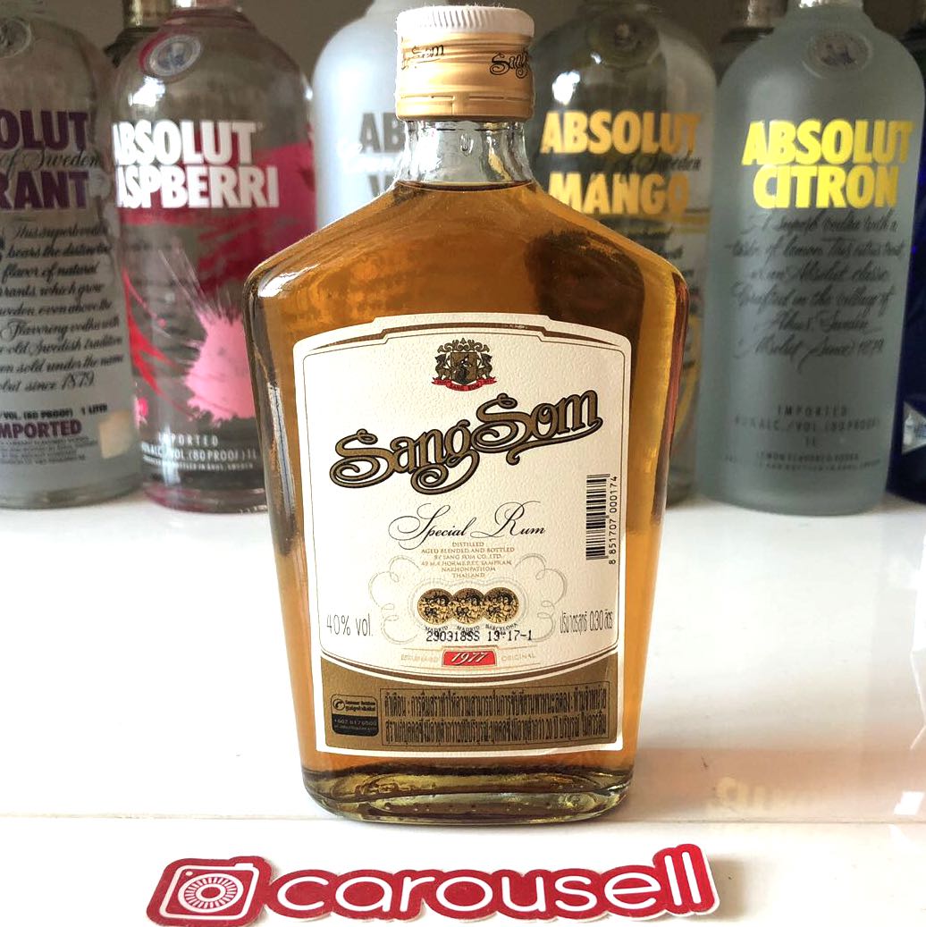 (300ml) SangSom Rum, Food & Drinks, Alcoholic Beverages on Carousell