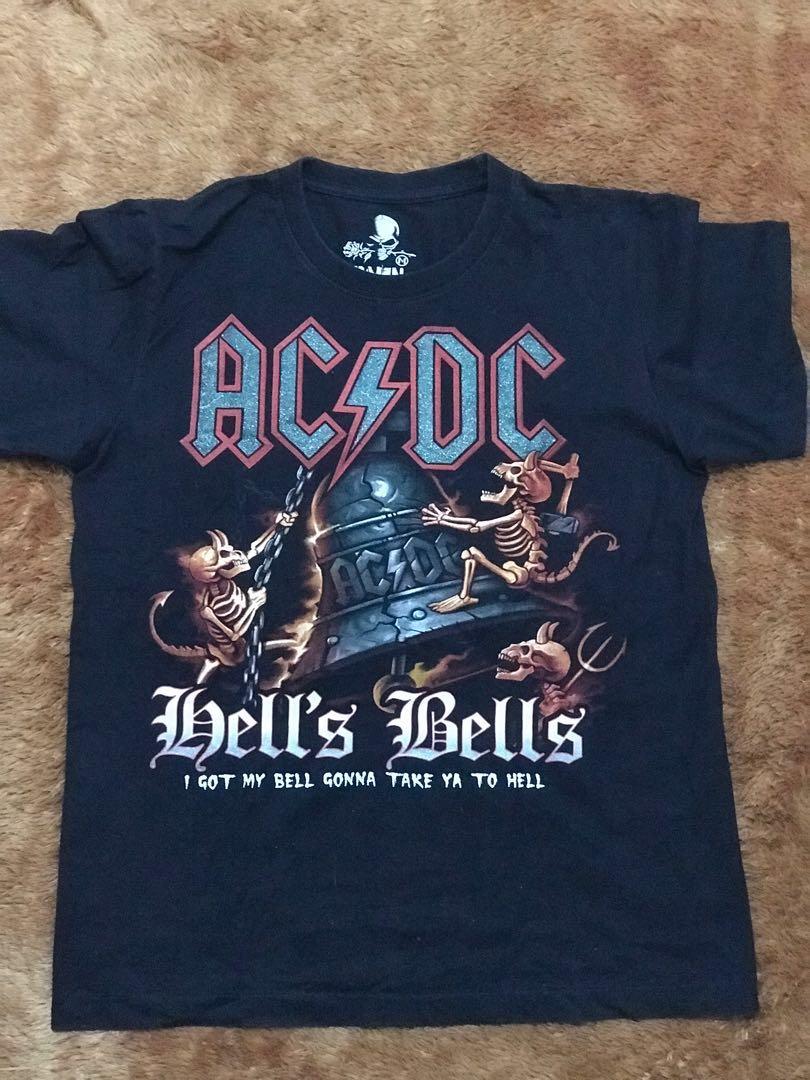 50ribu Dapat 2 Kaos Band Impor Ori100 Acdc Dan The Who Fesyen Pria Pakaian Atasan Di Carousell