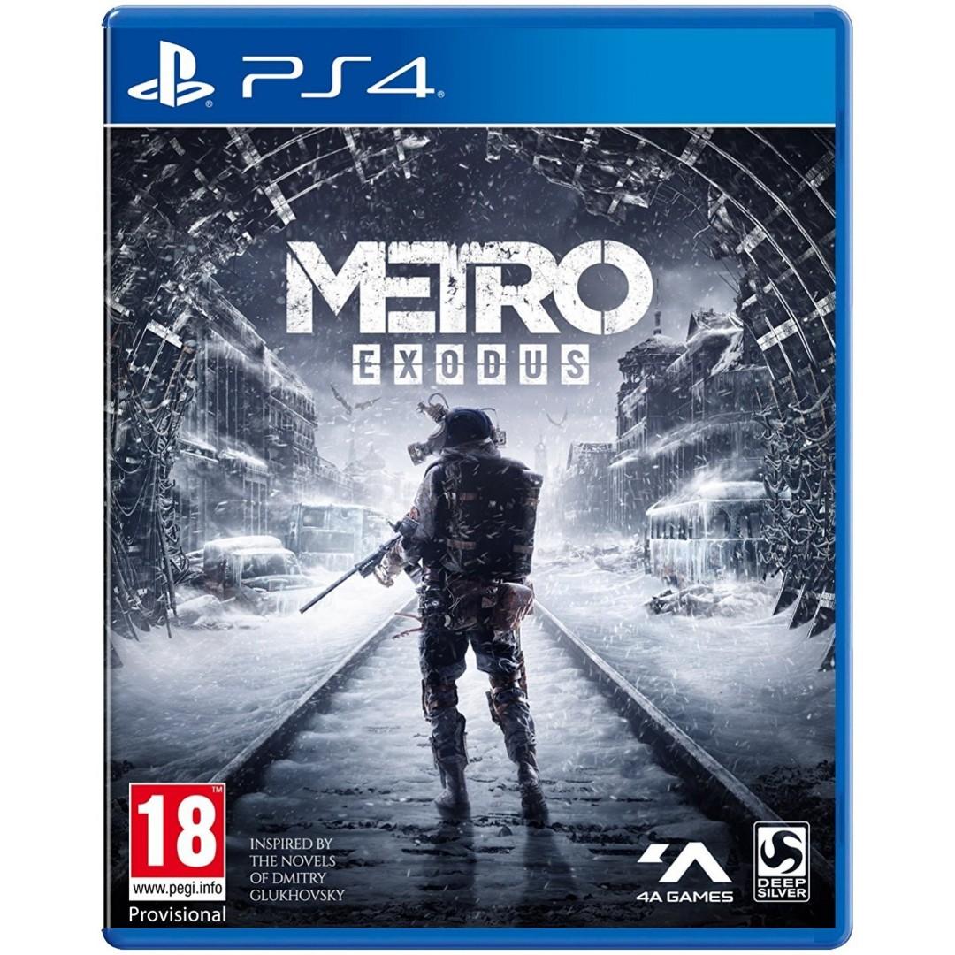 全新PS4 Metro: Exodus (歐版, 中文/英文) - 戰慄深隧流亡生存恐怖射擊, 電子遊戲, 遊戲機配件, 遊戲禮物卡及帳戶-  Carousell